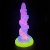 8 Inch Purple Glow In The Dark Monster Tentacle Dildo