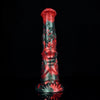 9 Inch Red Green Texture Fantasy Horse Dildo