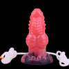 Red Dragon Studded Squirting Inflatable Knotted Dildo