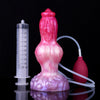 8 Inch Pink Silicone Fantasy Dog Squirting Dildo