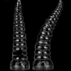 15 Inch Long Black Soft Tentacle Dildo