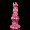 8 Inch Gradient Fantasy Vibrator Alien Dildo