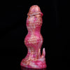 7 Inch Pink Scales Knotted Dragon Dildo
