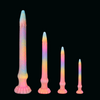 Rainbow Fluorescent Long Fantasy Tentacle Dildo